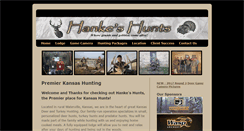 Desktop Screenshot of hankeshunts.com